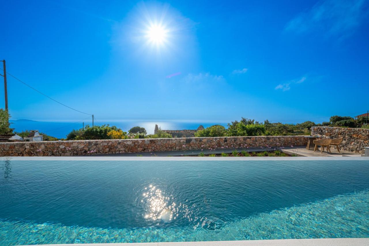 Summer Breeze Villa Tzamarelata Bagian luar foto